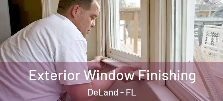  Exterior Window Finishing DeLand - FL